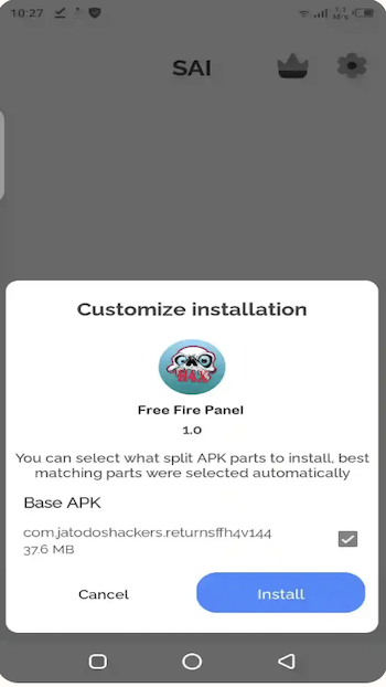 free fire panel tool